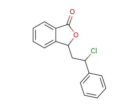 1(3H)-Isobenzofuranone, 3-(2-chloro-2-phenylethyl)-