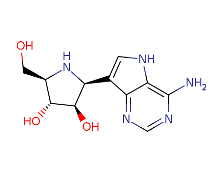 (2S,3S,4R,5R)-2-(4-Amino-5H-pyrrolo[3,2-d]pyrimidin-7-yl)-5-(hydroxymethyl)pyrrolidine-3,4-diol