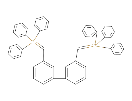 1,8-bis(triphenylphosphoranylidene)methyl biphenylene
