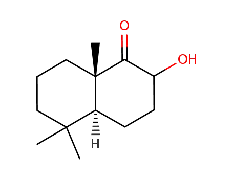 (4aS,8aS)-2-Hydroxy-5,5,8a-trimethyl-octahydro-naphthalen-1-one