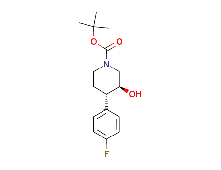 tert-butyl (3S,4S)-4-(4'-fluorophenyl)-3-hydroxy-piperidine-1-carboxylate