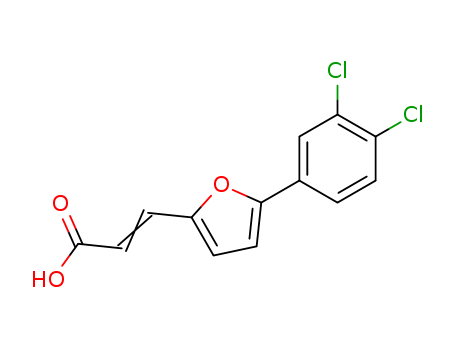 (2E)-3-[5-(3,4-dichlorophenyl)-2-furyl]acrylic acid(SALTDATA: FREE)