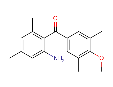 2'-amino-4-methoxy-3,4',5,6'-tetramethyldiphenyl ketone