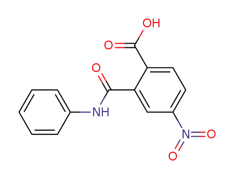 Benzoic acid, 4-nitro-2-[(phenylamino)carbonyl]-