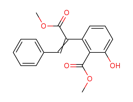 dimethyl 3-hydroxystilbene-2,α-dicarboxylate