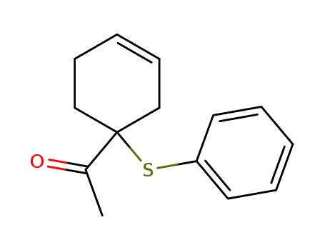 4-Acetyl-4-phenylmercapto-cyclohexen