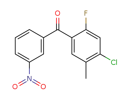 Methanone, (4-chloro-2-fluoro-5-methylphenyl)(3-nitrophenyl)-