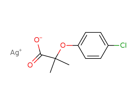 Clofibrinsaeuresilbersalz