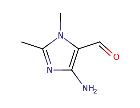 1H-Imidazole-5-carboxaldehyde, 4-amino-1,2-dimethyl-