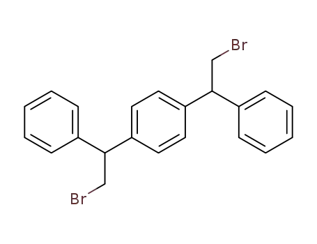 Molecular Structure of 81734-47-6 (1,4-di(2-bromo-1-phenylethyl)benzene)