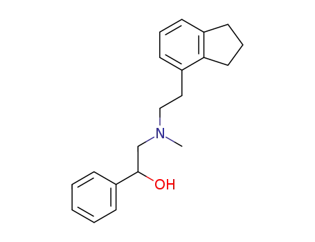 2-<<2-(4-indanyl)ethyl>methylamino>-1-phenylethanol