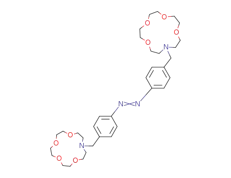 4,4'-bis-(1,4,7,10-tetraoxa-13-azacyclopentadec-13-ylmethyl)azobenzene