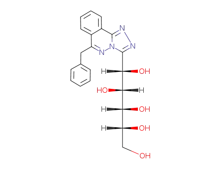 6-benzyl-3-(D-gluco-pentahydroxypentyl)-1,2,4-triazolo<3,4-a>phthalazine