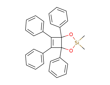 3,3-dimethyl-1,5,6,7-tetraphenyl-2,4-dioxa-3-silabicyclo<3.2.0>heptene