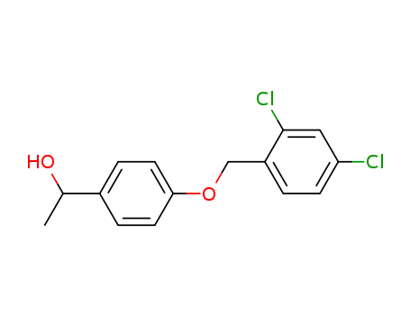 1-{4-[(2,4-Dichlorobenzyl)oxy]phenyl}-1-ethanol 61292-28-2