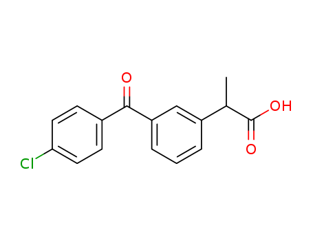 2-M-(P-CHLOROBENZOYL)PHENYLPROPANOIC ACID