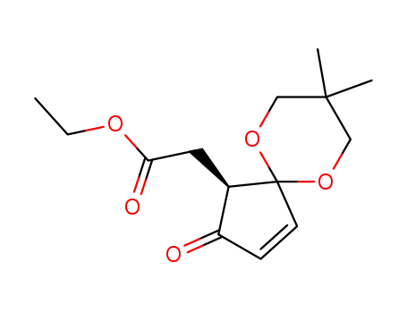 6,10-Dioxaspiro[4.5]dec-3-ene-1-acetic acid, 8,8-dimethyl-2-oxo-, ethyl
ester, (R)-