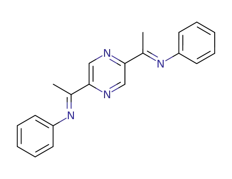 2,5-bis{1-(phenylimino)ethyl}pyrazine