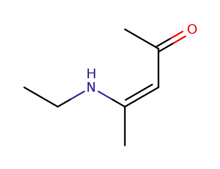 Molecular Structure of 78994-41-9 (3-Penten-2-one, 4-(ethylamino)-, (3Z)- (9CI))