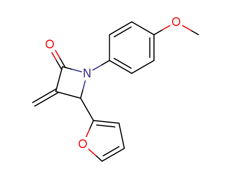 4-Furan-2-yl-1-(4-methoxy-phenyl)-3-methylene-azetidin-2-one