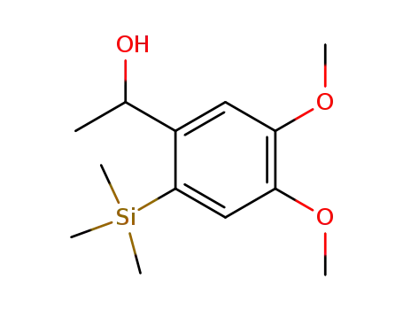 1-(4,5-Dimethoxy-2-trimethylsilanyl-phenyl)-ethanol