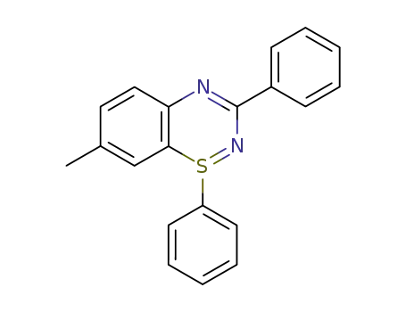 7-methyl-1,3-diphenyl-1λ<sup>4</sup>,2,4-benzothiadiazine