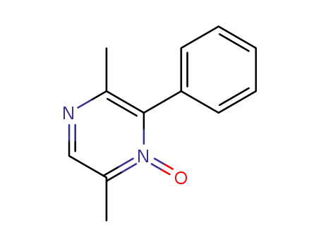 Pyrazine, 2,5-dimethyl-3-phenyl-, 4-oxide