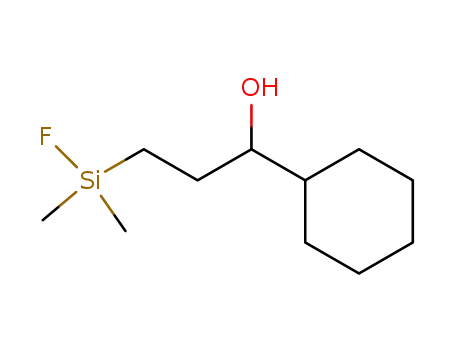 Cyclohexanemethanol, a-[2-(fluorodimethylsilyl)ethyl]-