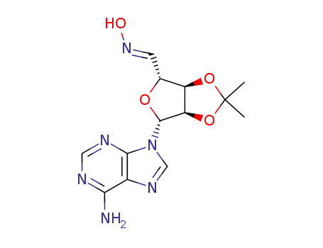 Adenosine, 5'-deoxy-5'-(hydroxyimino)-2',3'-O-(1-methylethylidene)-,
(E)-