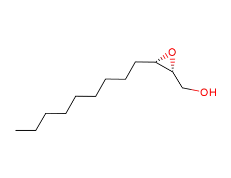 Molecular Structure of 127851-96-1 (((2S,3R)-3-nonyloxiran-2-yl)methanol)