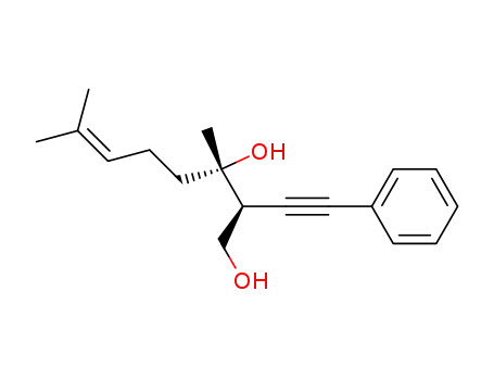 (2S,3S)-3,7-Dimethyl-2-phenylethynyl-oct-6-ene-1,3-diol