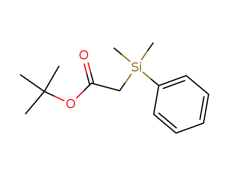 tert-butyl α-(dimethylphenylsilyl)acetate