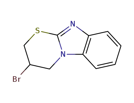 2-bromo-2,3-dihydro-1H-<1,3>-thiazino<3,2-a>benzimidazole
