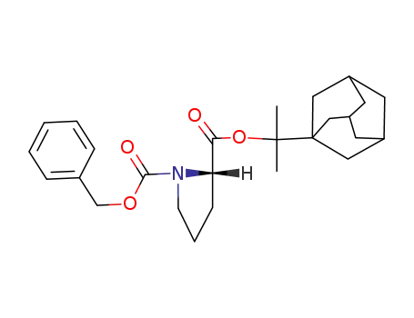 benzyloxycarbonyl-L-proline 2-(1-adamantyl)-2-propyl ester