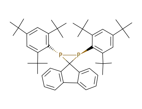 Spiro[diphosphirane-3,9'-[9H]fluorene],
1,2-bis[2,4,6-tris(1,1-dimethylethyl)phenyl]-, trans-