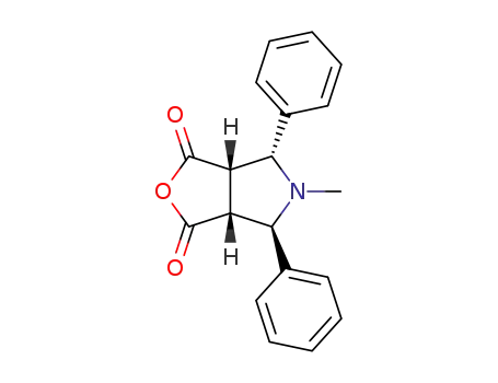 1-methyl-r-2,t-5-diphenylpyrrolidine-t-3,t-4-dicarboxylic acid anhydride