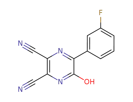 5-(3-Fluoro-phenyl)-6-hydroxy-pyrazine-2,3-dicarbonitrile