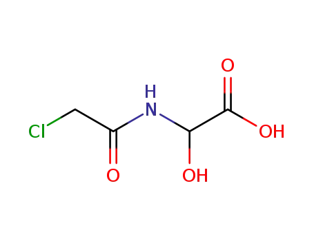 Molecular Structure of 63327-50-4 (Acetic acid, [(chloroacetyl)amino]hydroxy-)