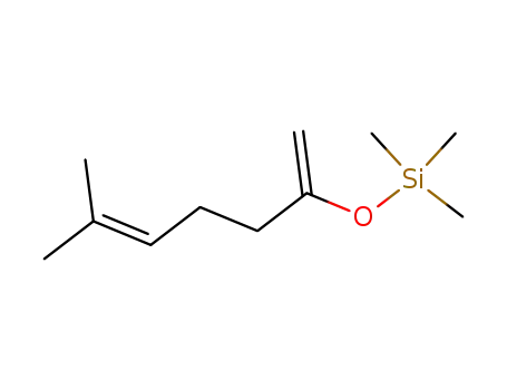 Silane, trimethyl[(5-methyl-1-methylene-4-hexenyl)oxy]-