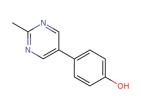 Phenol,4-(2-methyl-5-pyrimidinyl)-