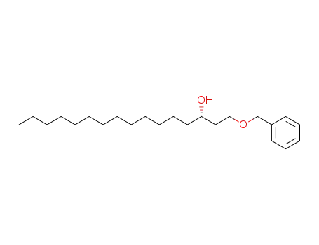 Molecular Structure of 185155-49-1 (3-Hexadecanol, 1-(phenylmethoxy)-, (S)-)