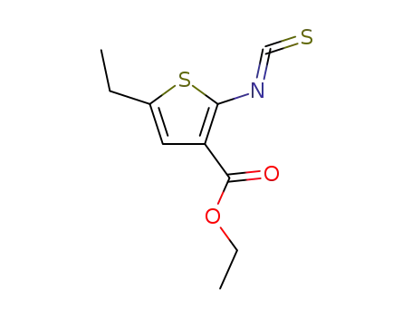 3-Thiophenecarboxylicacid,5-ethyl-2-isothiocyanato-,ethylester(9CI)