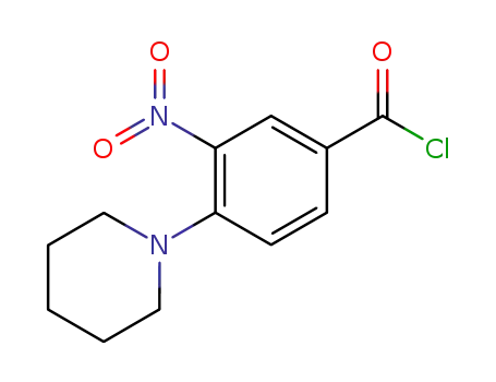 3-Nitro-4-piperidin-1-yl-benzoyl chloride