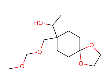 1-(1-hydroxyethyl)-1-(methoxymethoxy)methyl-4-cyclohexanone ethylene acetal