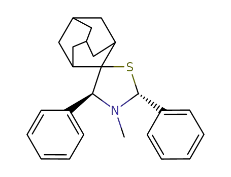 3-methyl-r-2, t-4-diphenyl-1,3-thiazolidine-3-spiro-2-adamantane