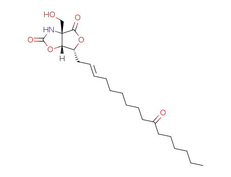 (1S,5R,6R)-1-hydroxymethyl-6-[(E)-10-oxohexadec-2-en-1-yl]-2-aza-4,7-dioxabicyclo[3.3.0]octane-3,8-dione