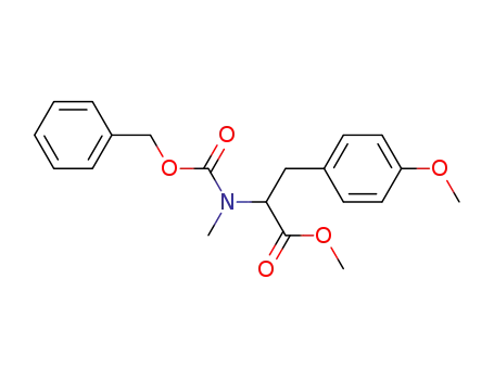 Molecular Structure of 257956-91-5 (N-Cbz-N,O-dimethyltyrosine methyl ester)