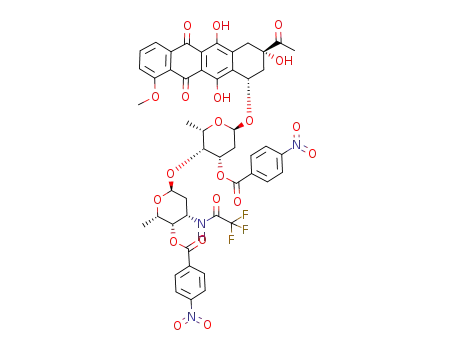 C<sub>49</sub>H<sub>44</sub>F<sub>3</sub>N<sub>3</sub>O<sub>20</sub>