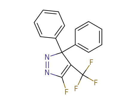 5-fluoro-3,3-diphenyl-4-trifluoromethyl-3H-pyrazole