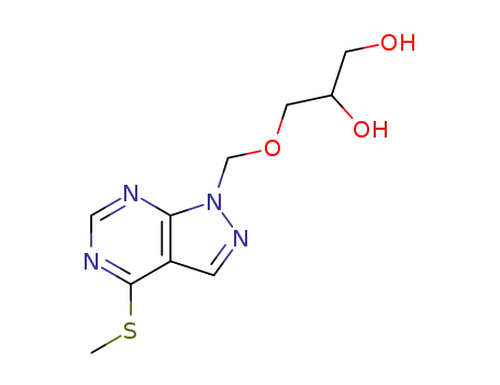 1,2-Propanediol,
3-[[4-(methylthio)-1H-pyrazolo[3,4-d]pyrimidin-1-yl]methoxy]-